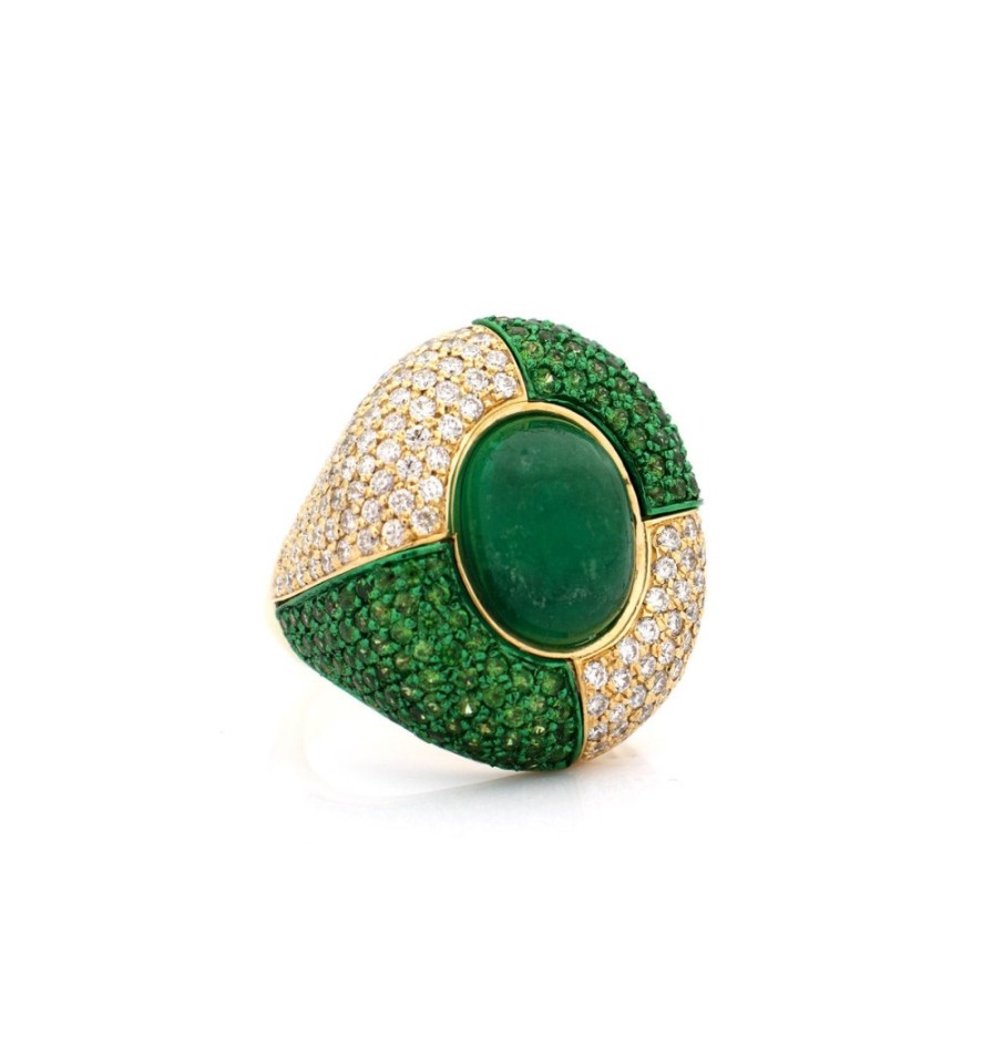 Jewellery Faraone Mennella  | Jaw Breaker 18Kt Yellow Gold