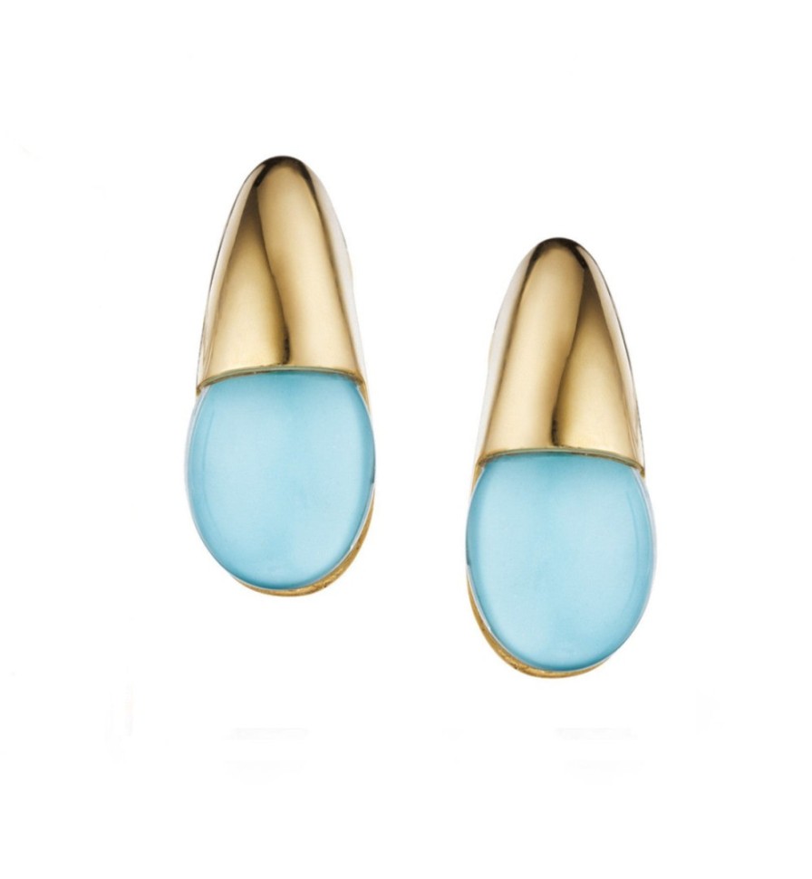 Jewellery Faraone Mennella  | Goccioline Collection Earrings - Turquoise